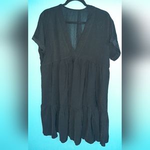 Skue black baby doll dress